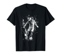 Soccer Player Sports Football Watercolor T-Shirt - Novelty Apparel Unisex