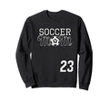 Number 23 Soccer Mom Mothers Day Sweatshirt - Aesthetic Graphic Men Women