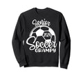 Senior Soccer Grampy 2024 Class 2024 Sweatshirt - Custom Art Print Unisex