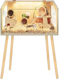 Prolee Hamster Cage with Legs, Guinea Pig Cages Chew Proof, Hamster House, Hamster Cages and Habitats, 24" L x 16" W x 40" H