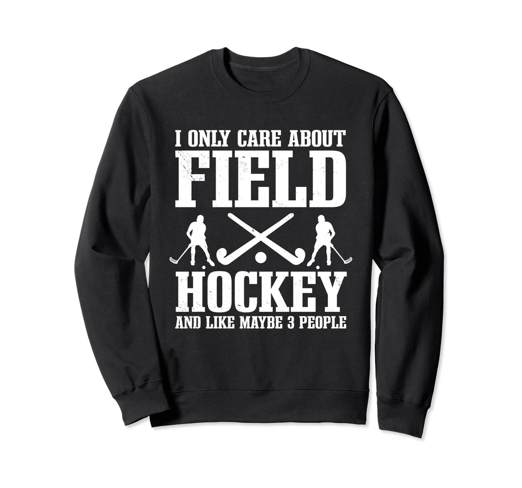 Field Hockey Introvert Player Sweatshirt - Fun Novelty Design for Adults