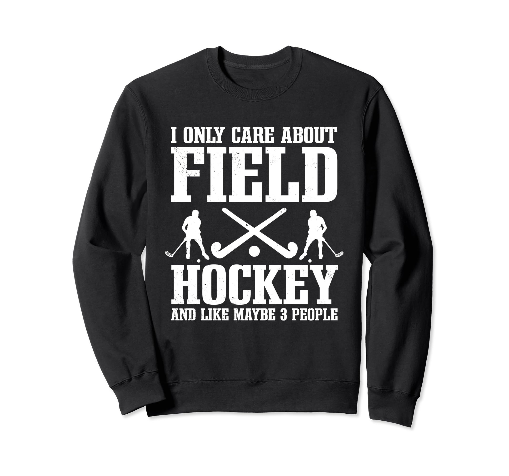 Field Hockey Introvert Player Sweatshirt - Fun Novelty Design for Adults