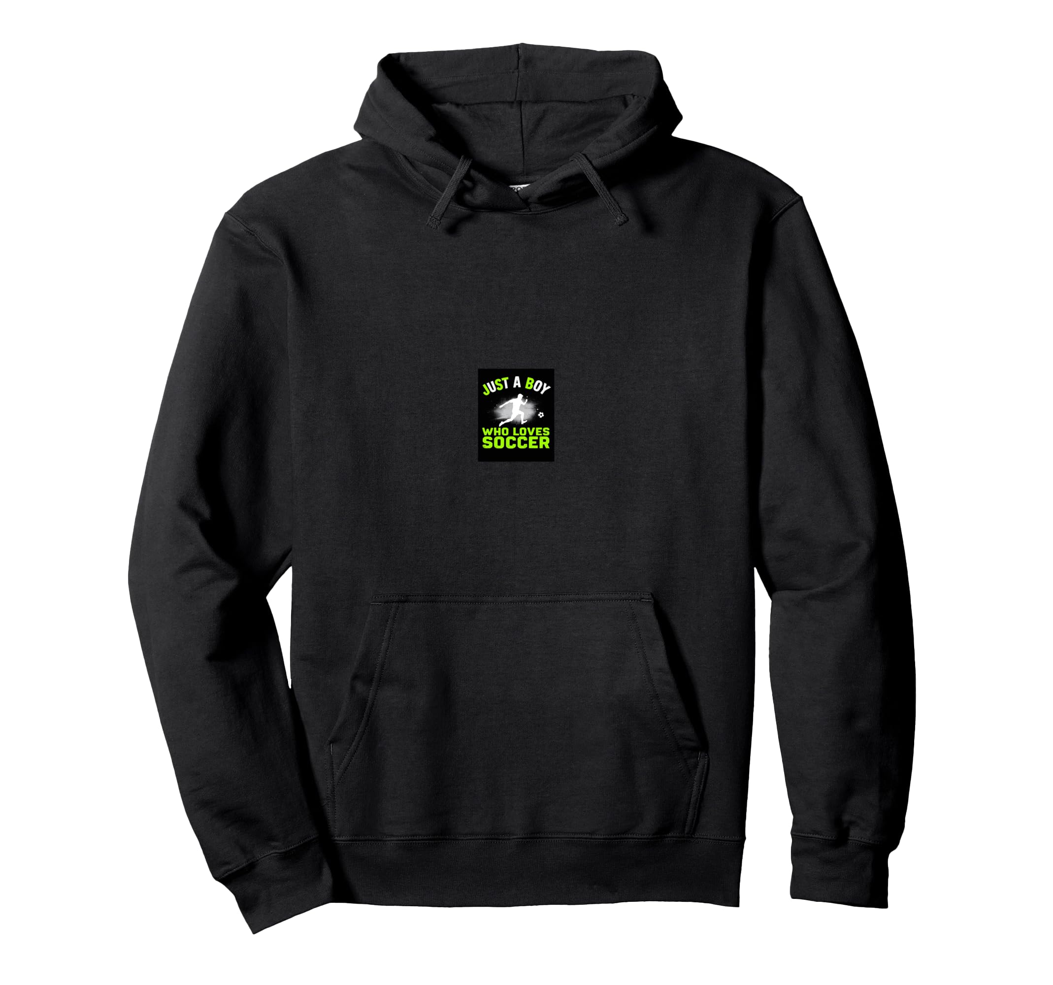 Just Who Loves Soccer Enthusiast Hoodie - Unique Graphic Men Women