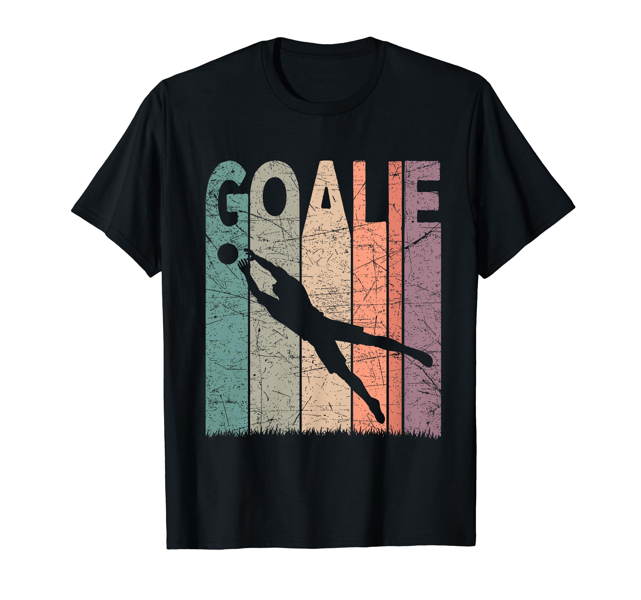 Soccer Goalie Soccer Goalkeeper T-Shirt - Custom Art Print Men Women