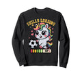Kawaii Soccer Unicorn Skills Sweatshirt - Streetwear Style Men Women