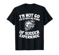 60 Years Old Soccer Player Sports Team 60Th T-Shirt - Graphic Print Unisex