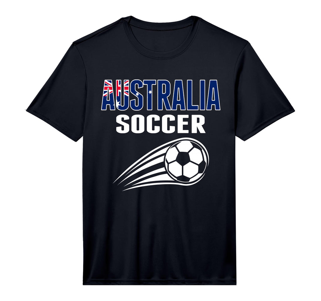 Australia Soccer Fans Jersey Support T-Shirt - Streetwear Style Unisex