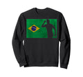 Usa World Football 26 Brazil Team Sweatshirt - Fun Novelty Design Unisex