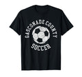 Gasconade County Soccer T-Shirt - Casual Everyday Wear Men Women