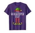 Goalkeeper Elf Matching Family Group Pjs T-Shirt - Graphic Print Men Women