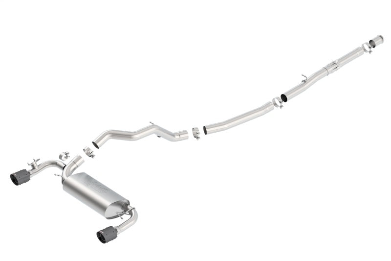 Borla 16-17 Focus RS Turbocharged 2.3L Single Split Exit ATAK Catback Exhaust 140730CFBA
