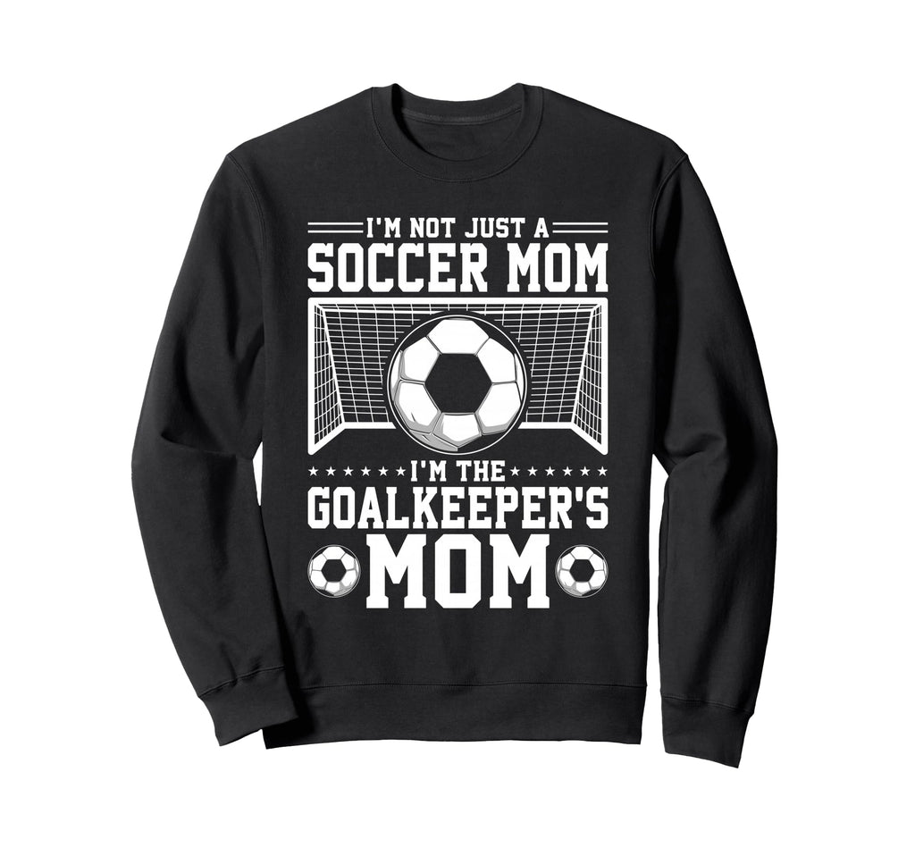 Im Not Just Soccer Mom Soccer Sweatshirt - Minimalist Print for Adults