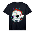 Santa Hat Gifts Light Ball Funny T-Shirt - Novelty Apparel Men Women