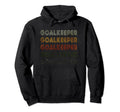 Love Heart Goalkeeper Grunge Black Hoodie - Trendy Graphic Men Women