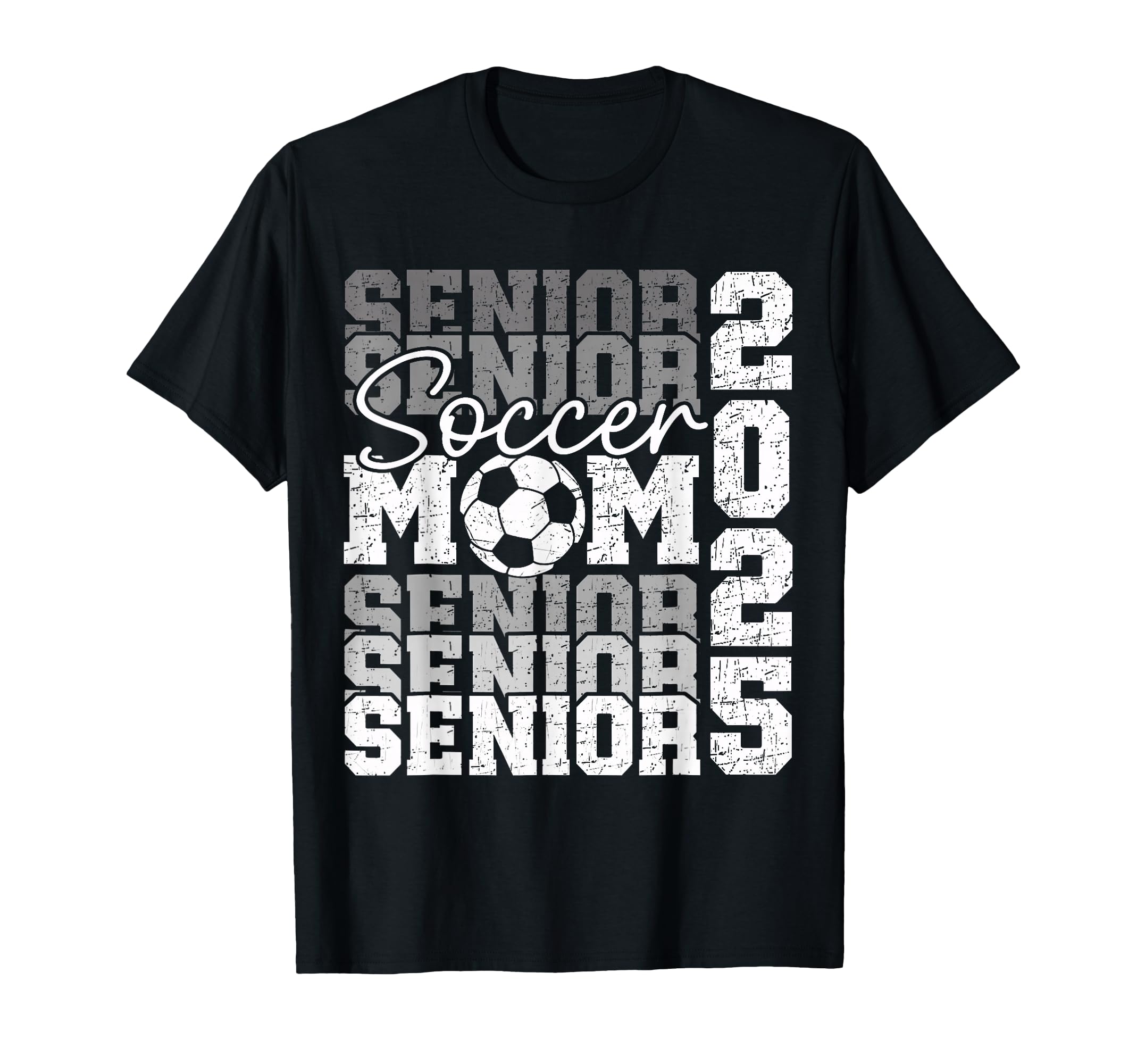 Senior Mom 2025 Soccer Class 2025 Funny T-Shirt - Unique Graphic Unisex