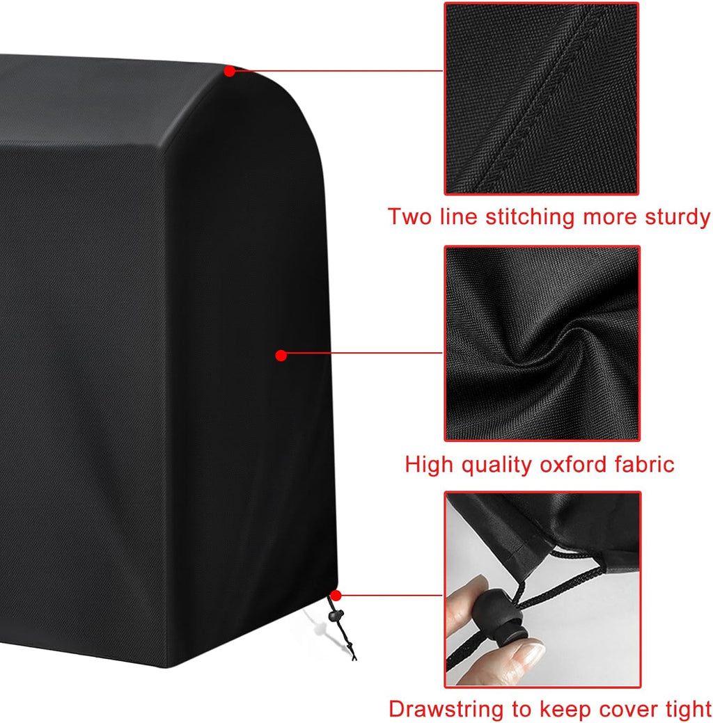 Grill Cover, 75-Inch Heavy Duty Waterproof UV Resistant BBQ Grill Cover for Outdoor Grill, Fit for Nexgrill Brinkmann Weber Char-Broil and More