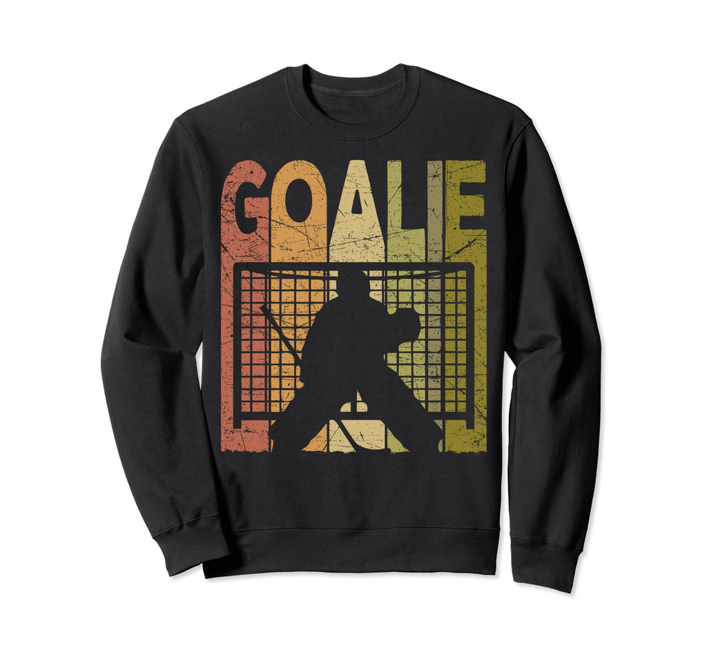 Ice Hockey Goalie Ice Hockey Sweatshirt - Fun Novelty Design Unisex
