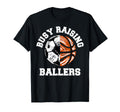 Busy Raising Ballers Funny Soccer T-Shirt - Streetwear Style Unisex