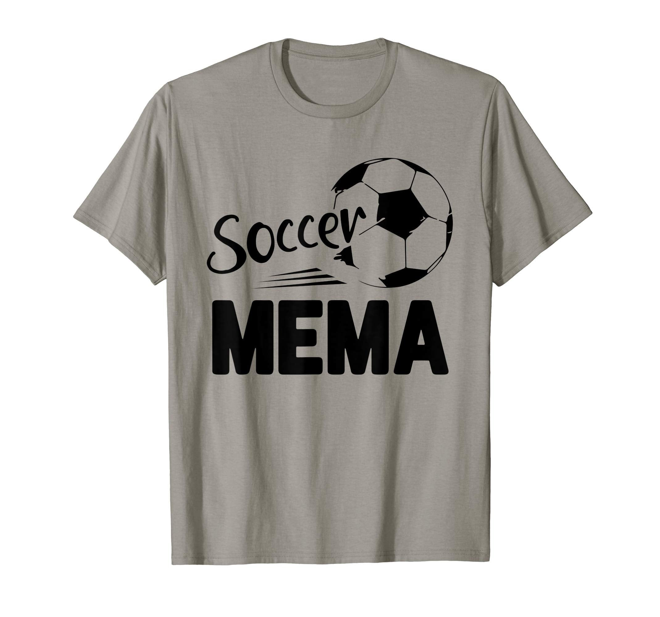 Soccer Mema Love Soccer Player T-Shirt - Graphic Print for Adults