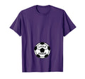 Soccer Pregnancy Mom To Be Little Kicker T-Shirt - Graphic Print Unisex