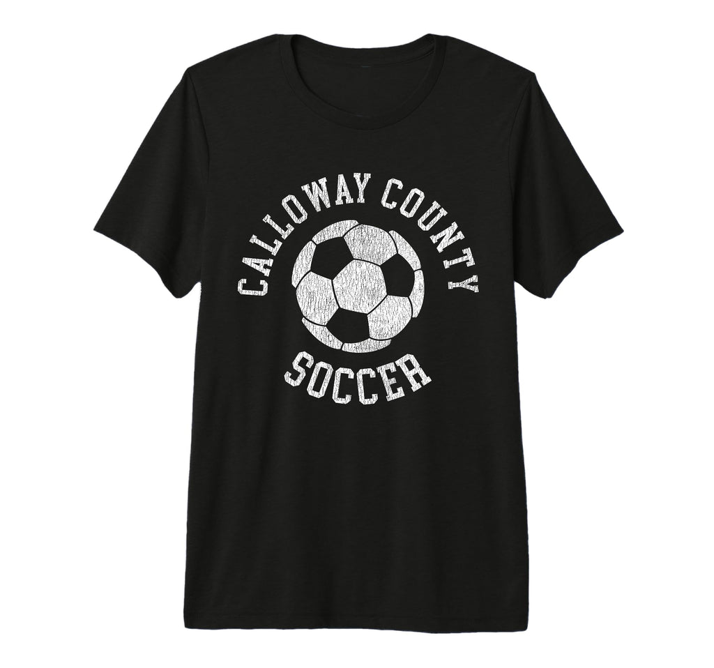 Calloway County Soccer Distressed 90S T-Shirt - Streetwear Style Unisex