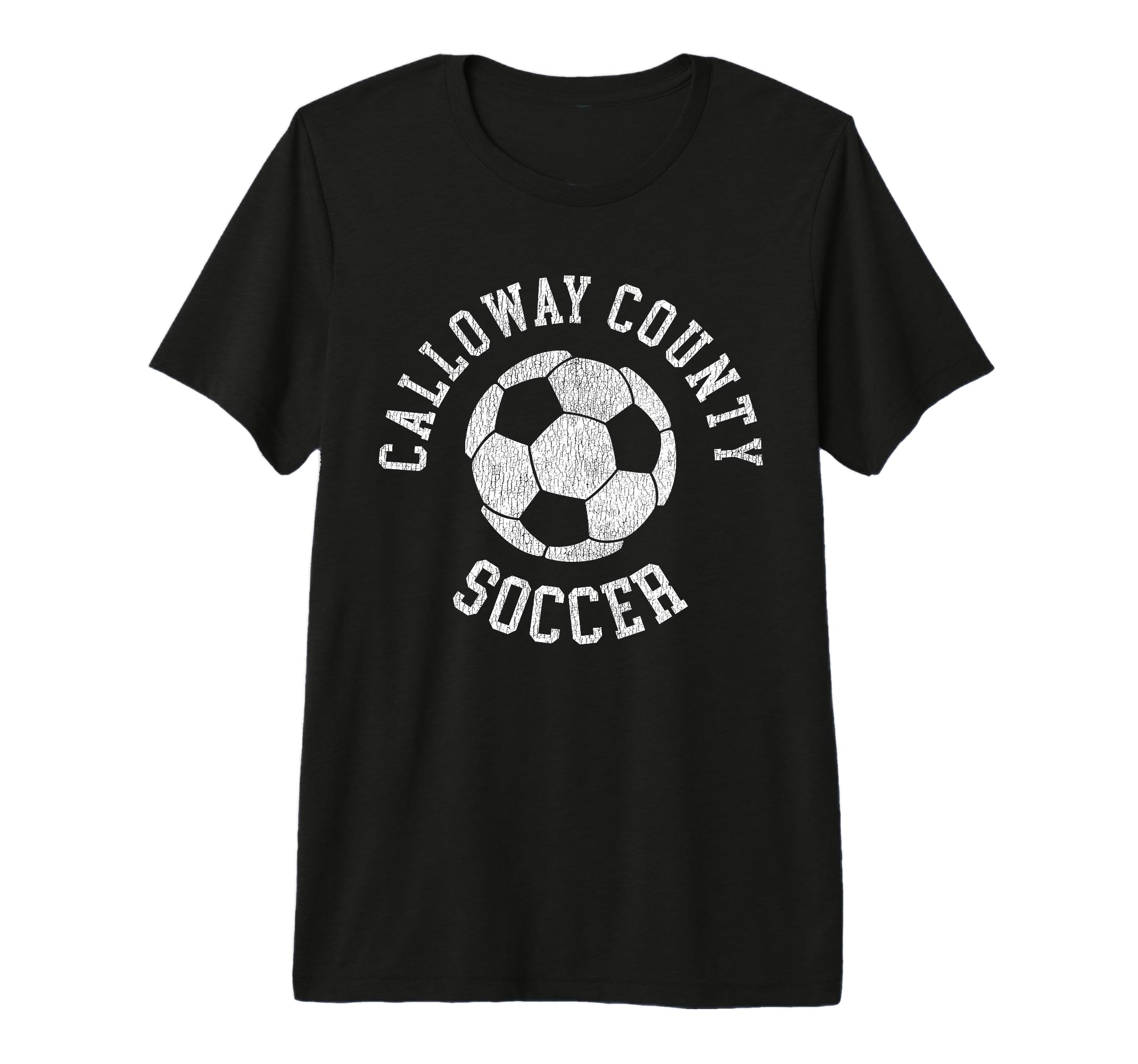 Calloway County Soccer Distressed 90S T-Shirt - Streetwear Style Unisex