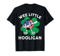 Wee Little Hooligan St Patrick Day T-Shirt - Custom Art Print for Adults