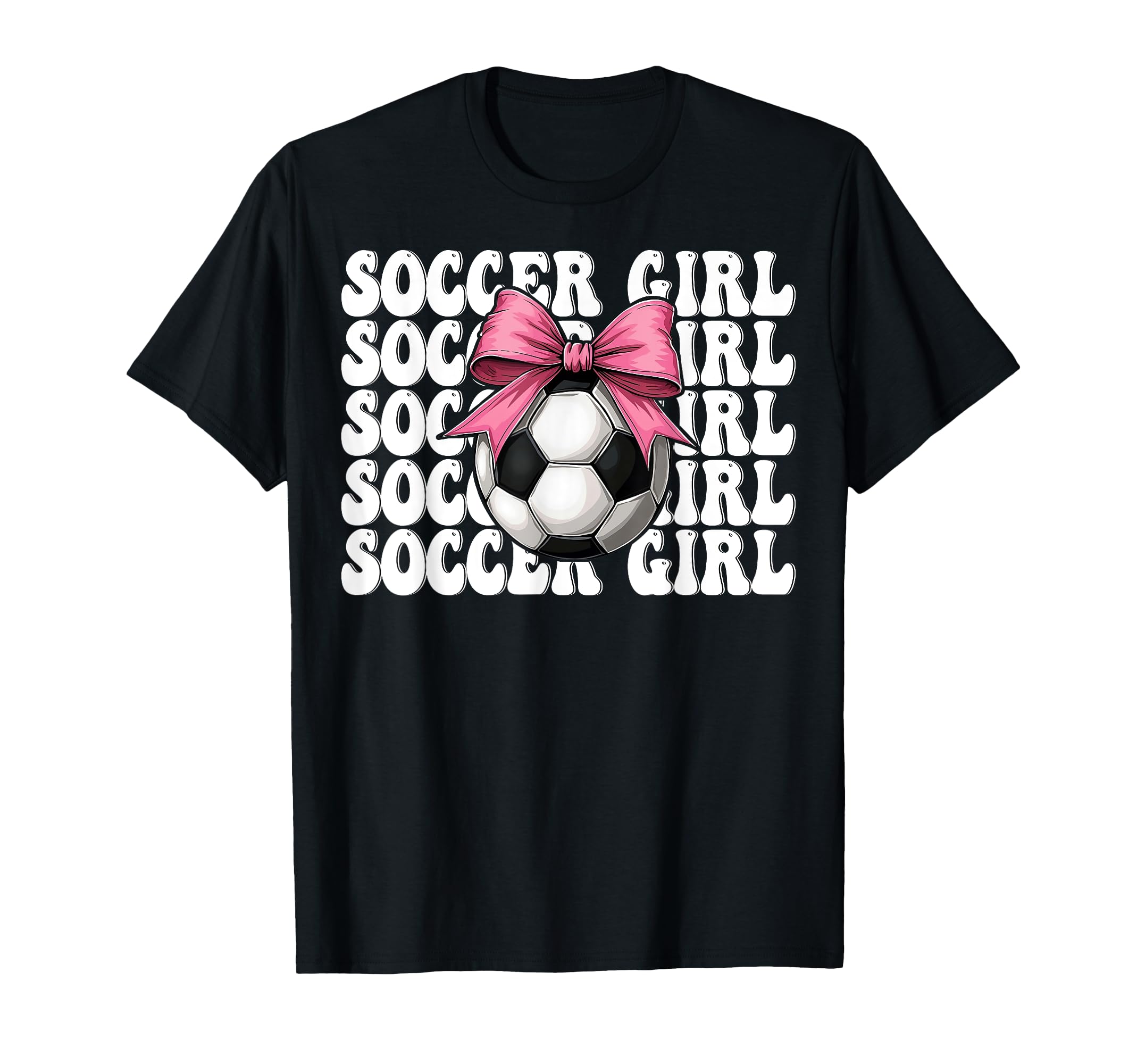 Soccer Soccer Mom Coquette T-Shirt - Minimalist Print Men Women