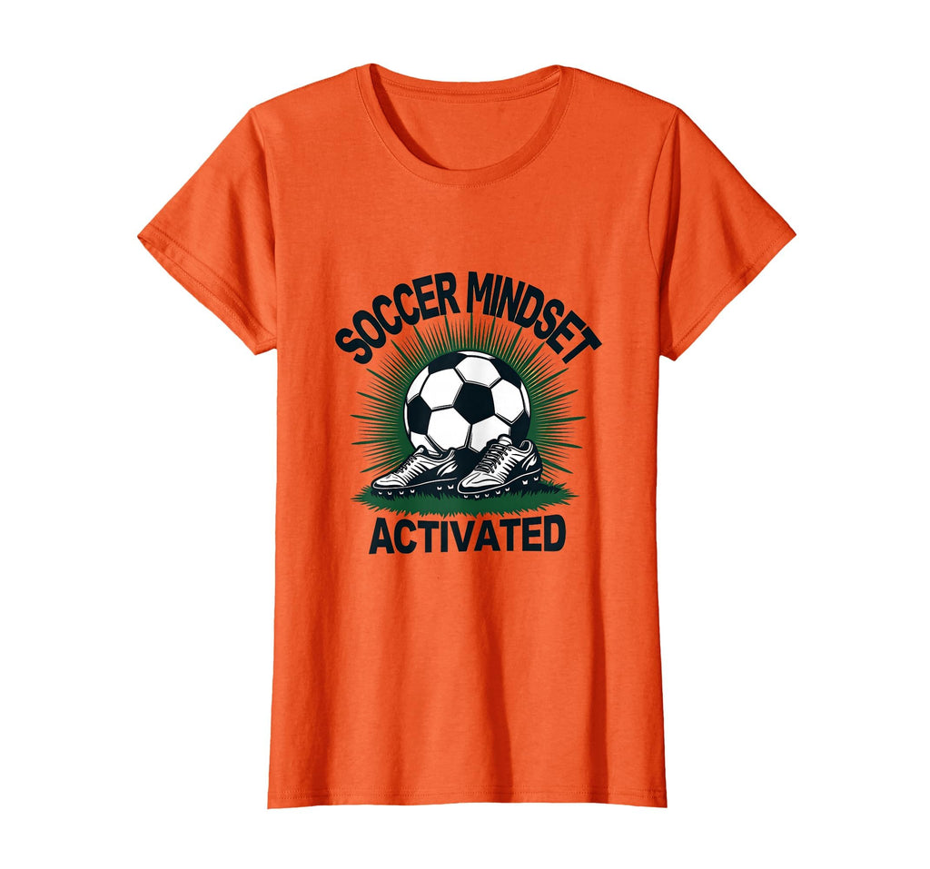 Soccer Mindset Activated Bold T-Shirt - Custom Art Print Unisex