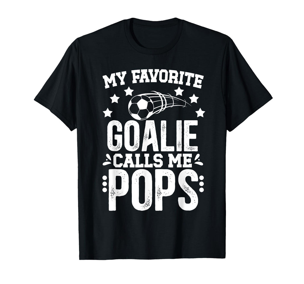 My Favorite Soccer Goalie Pops T-Shirt - Aesthetic Graphic for Adults