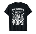 My Favorite Soccer Goalie Pops T-Shirt - Aesthetic Graphic for Adults