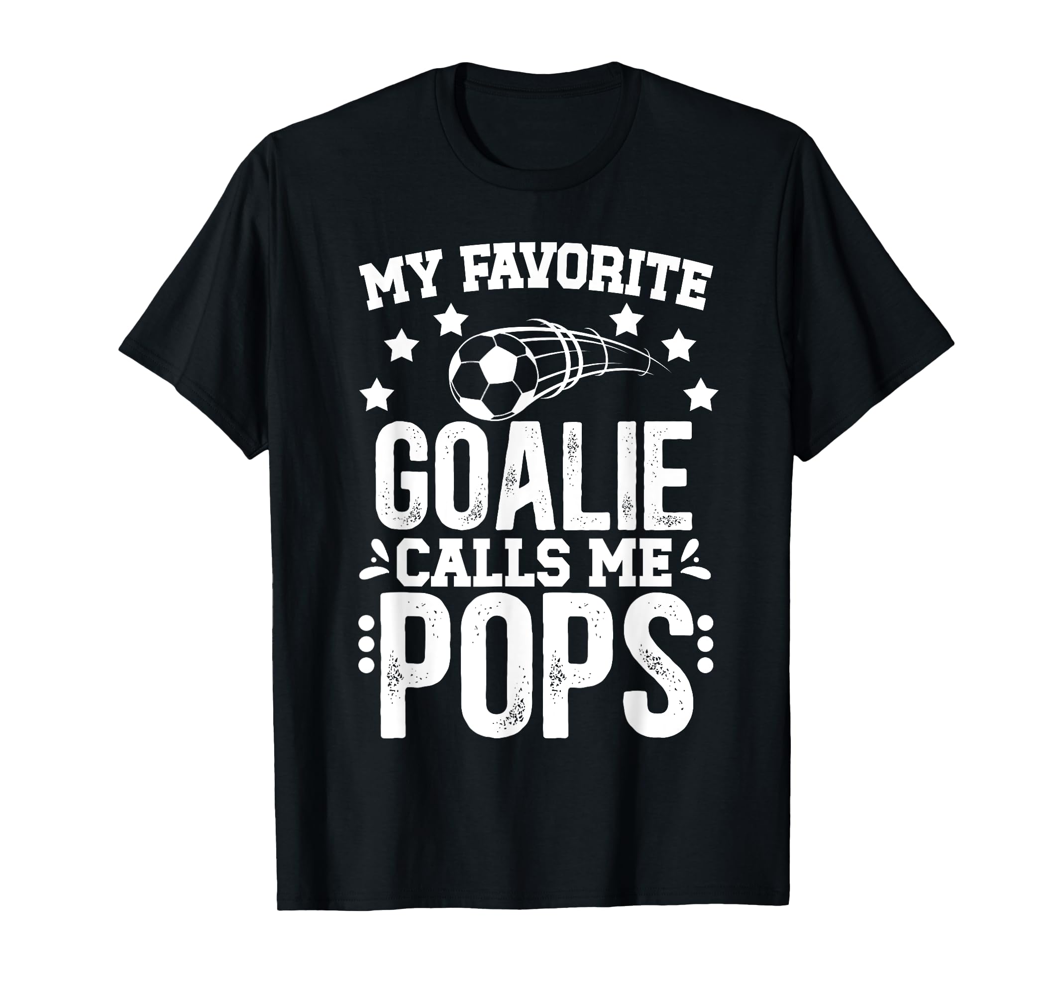 My Favorite Soccer Goalie Pops T-Shirt - Aesthetic Graphic for Adults