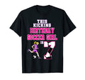 This Birthday Soccer Is 7 Soccer Theme T-Shirt - Custom Art Print Unisex