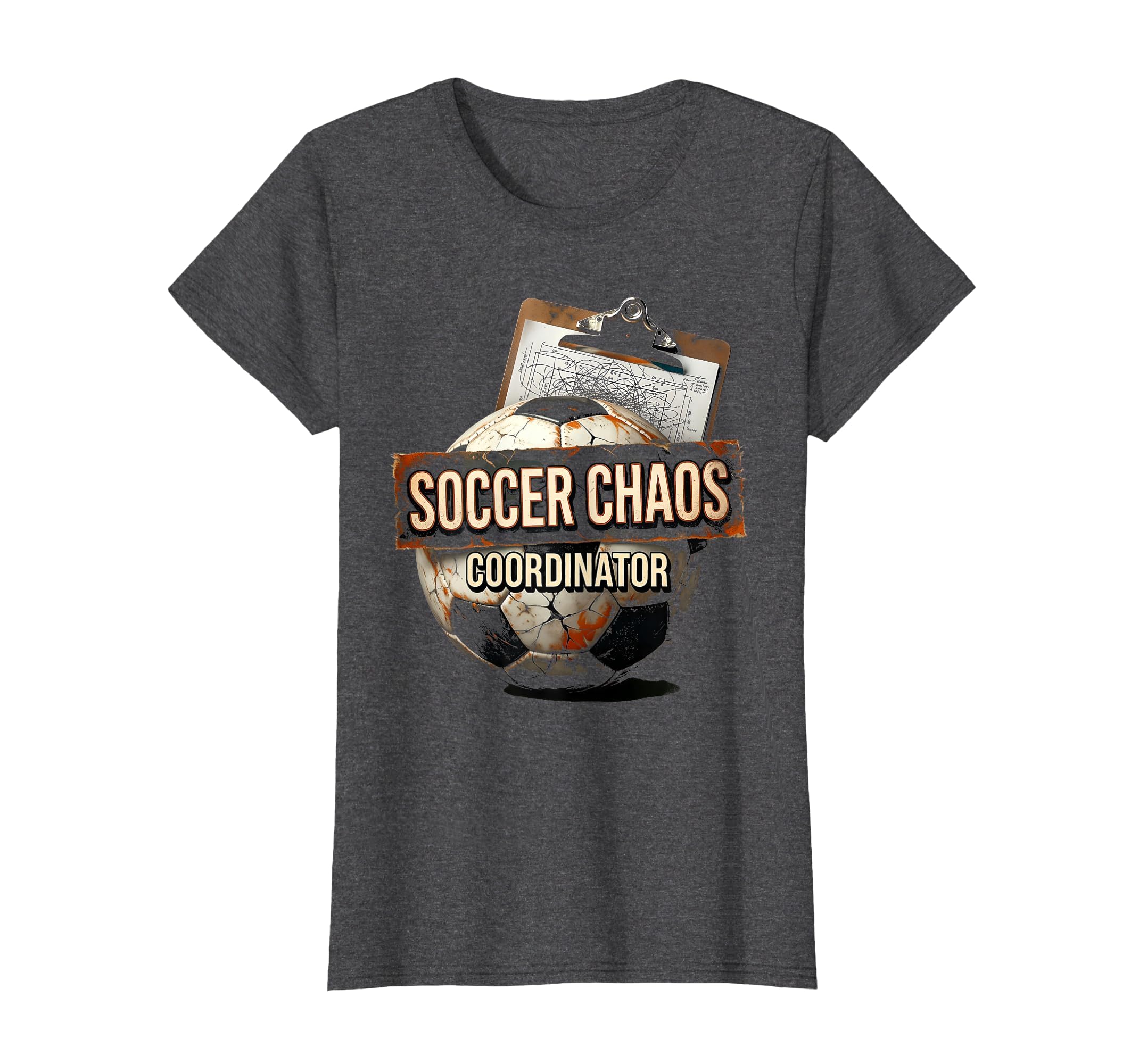 Soccer Chaos Coordinator Funny Soccer T-Shirt - Unique Graphic Men Women