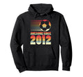Awesome Since 2012 Soccer 14Th Birthday Hoodie - Fun Novelty Design Unisex
