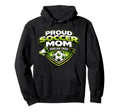 Soccer Mom Funny Sideline Crew Proud Hoodie - Novelty Apparel for Adults