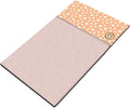 GuineaDad Premium Liner – Fleece Guinea Pig Cage Liner – Ultra-Plush Reusable Fleece Bedding with Waterproof Bottom – Extra Absorbent Liner for 2x4 C&C Cage (Peach Pie)
