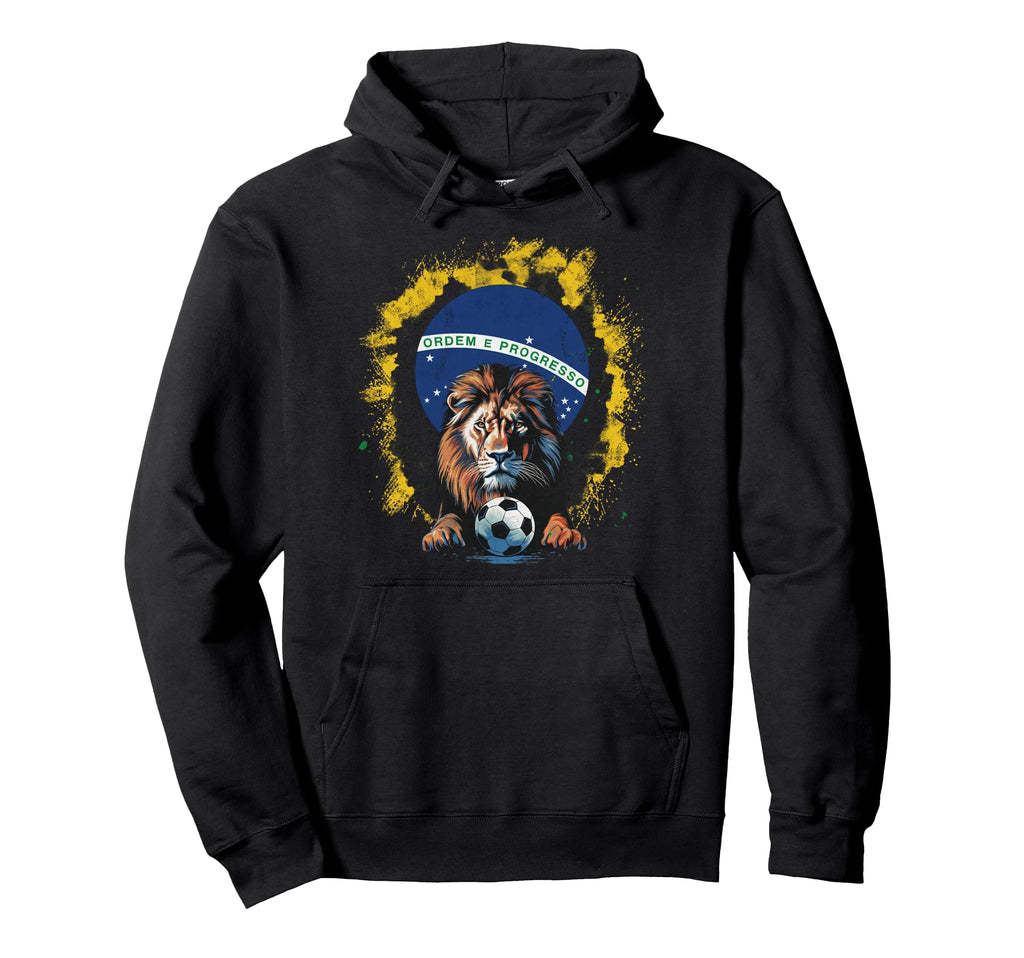 Brazil Gift Flag Brazilian Fan Samba Hoodie - Aesthetic Graphic Men Women