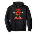 Funny Dripping Watermelon Soccer Hoodie - Streetwear Style Unisex