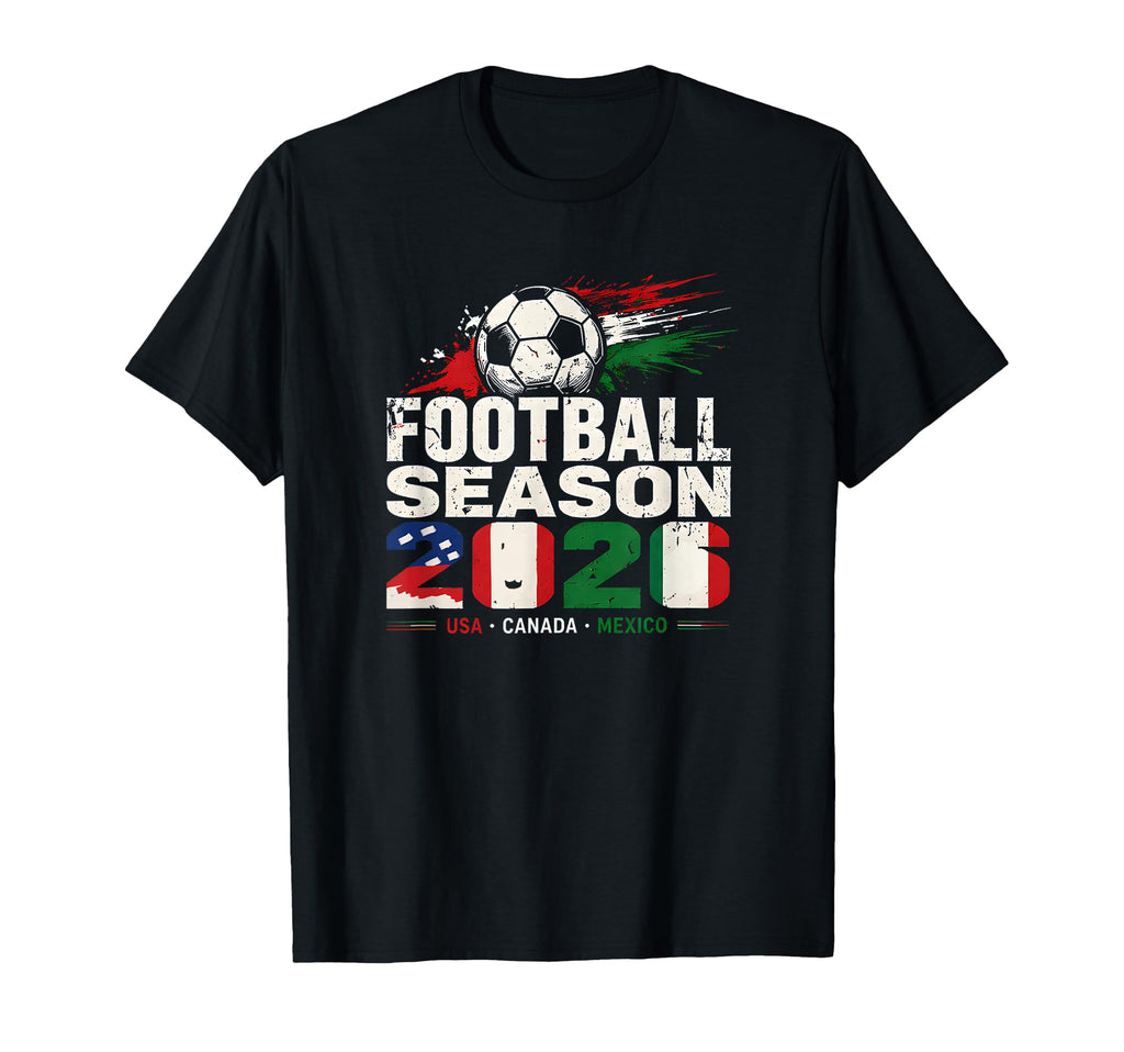 Football Season 2026 Worldwide Soccer T-Shirt - Unique Graphic Men Women