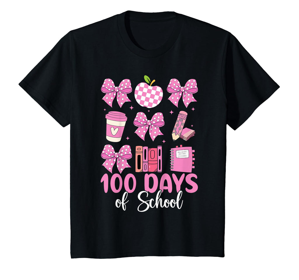 100Th Day School Teacher Coquette T-Shirt - Custom Art Print for Adults