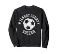 Wyandot County Soccer Distressed 90S Sweatshirt - Streetwear Style Unisex