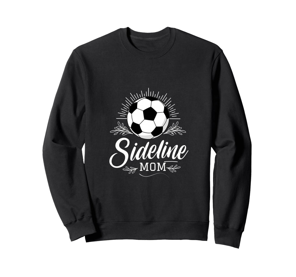 Sideline Mom Soccer Mama Soccer Mom Sweatshirt - Graphic Print for Adults
