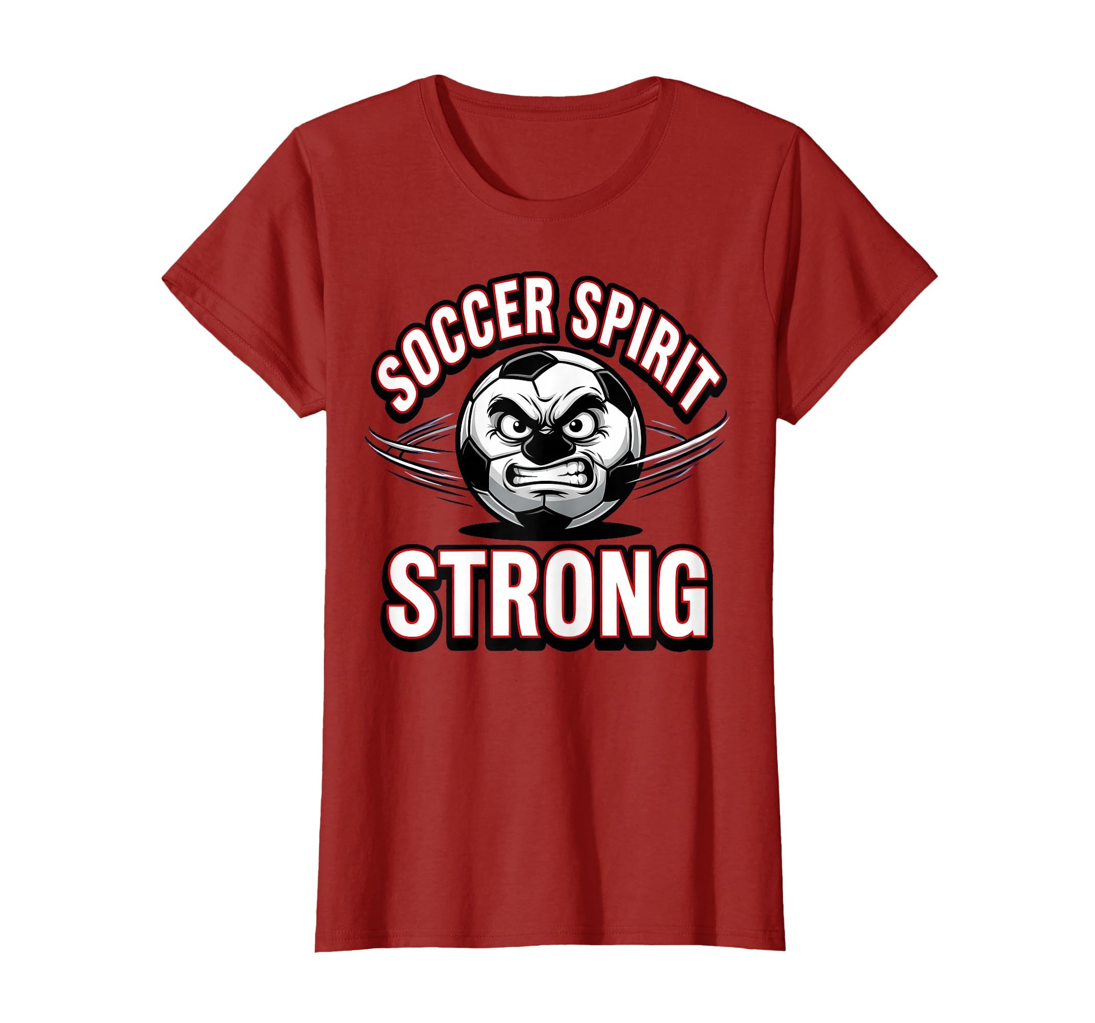 Soccer Spirit Strong T-Shirt - Minimalist Print Unisex