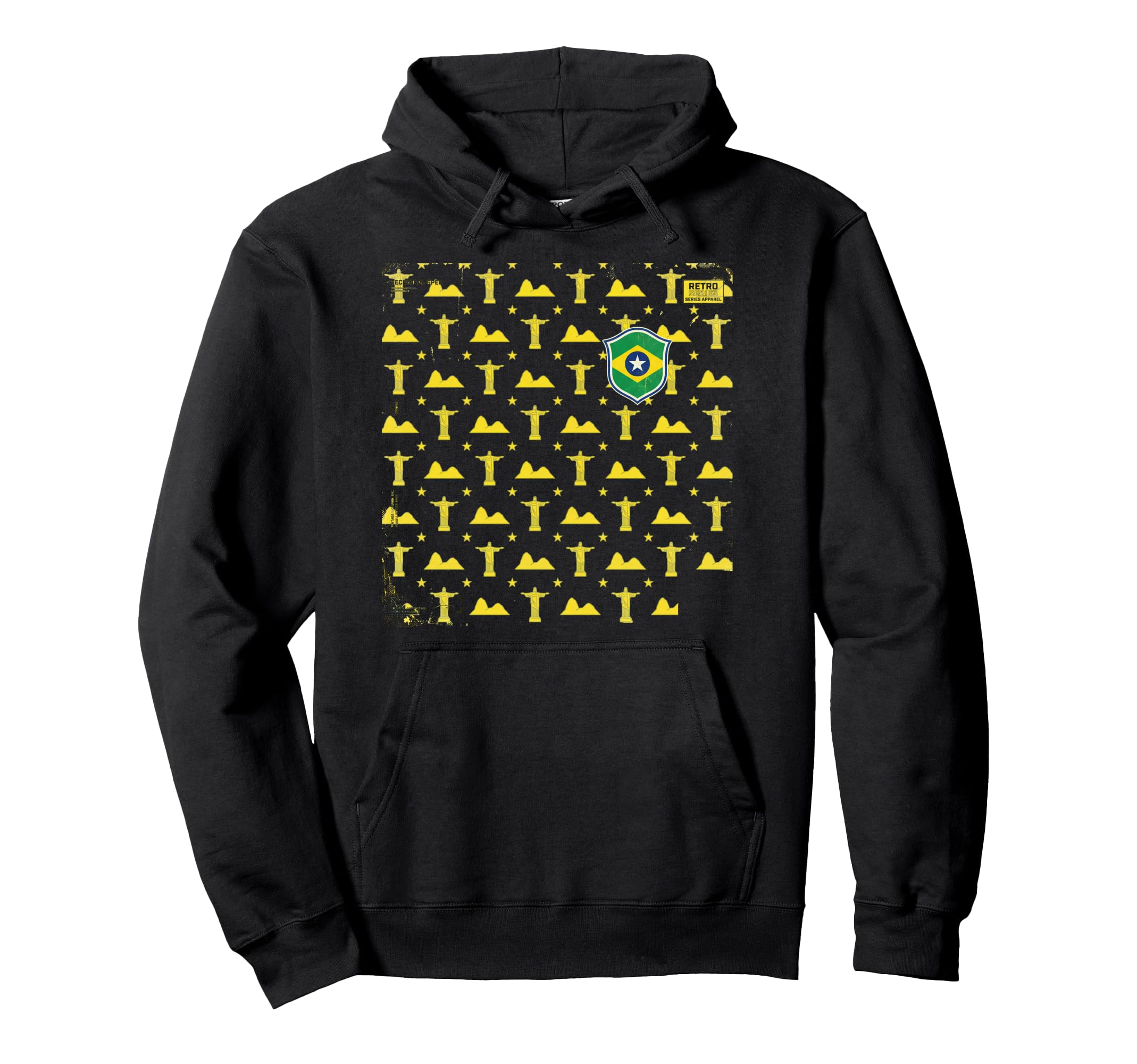 Brazil Gift Flag Brazilian Fan Samba Brasil Hoodie - Trendy Graphic Unisex
