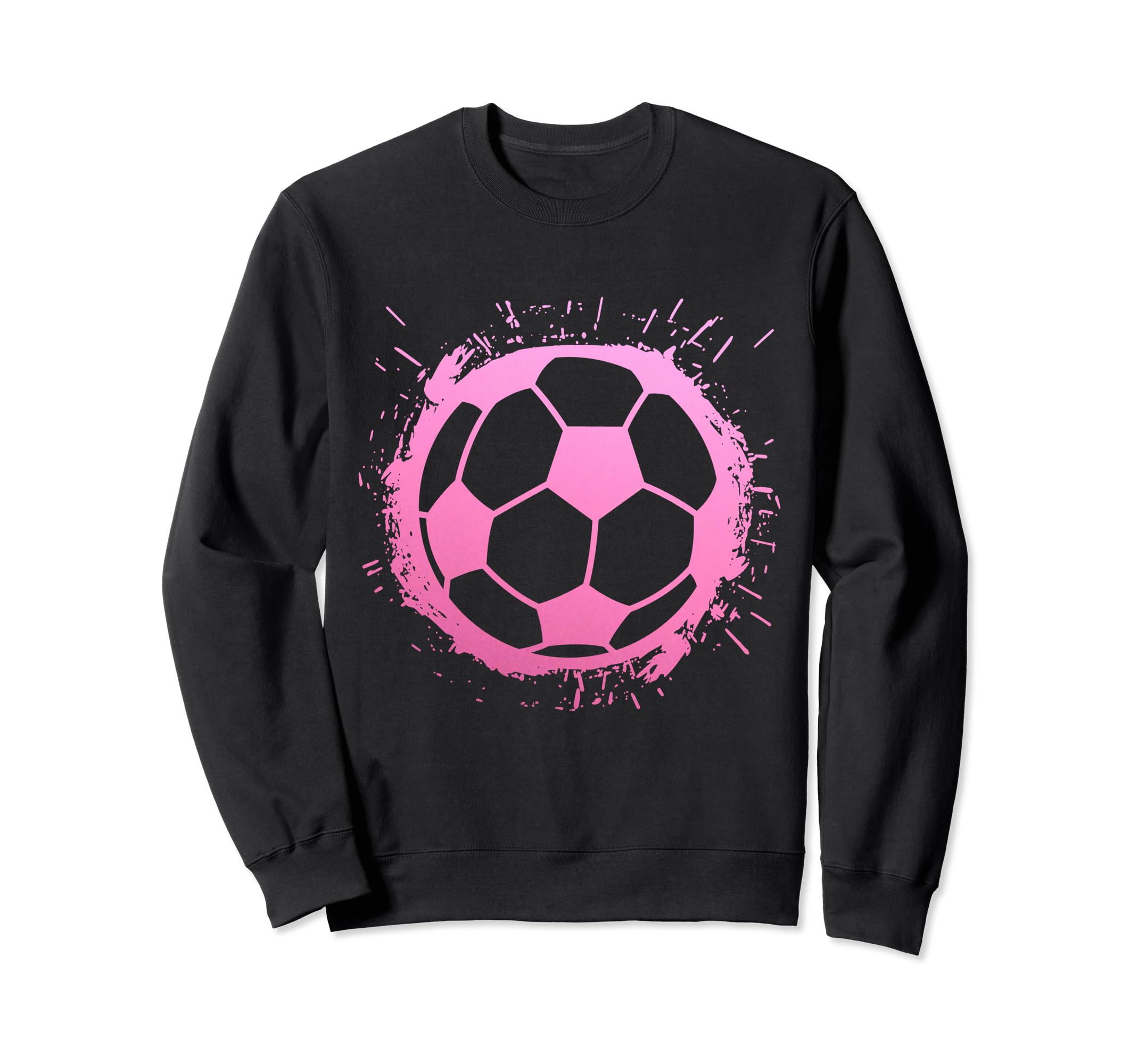 Soccer Player Ball Sports Sweatshirt - Minimalist Print Unisex