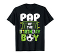 Soccer Pap Birthday Party Family T-Shirt - Streetwear Style Men Women