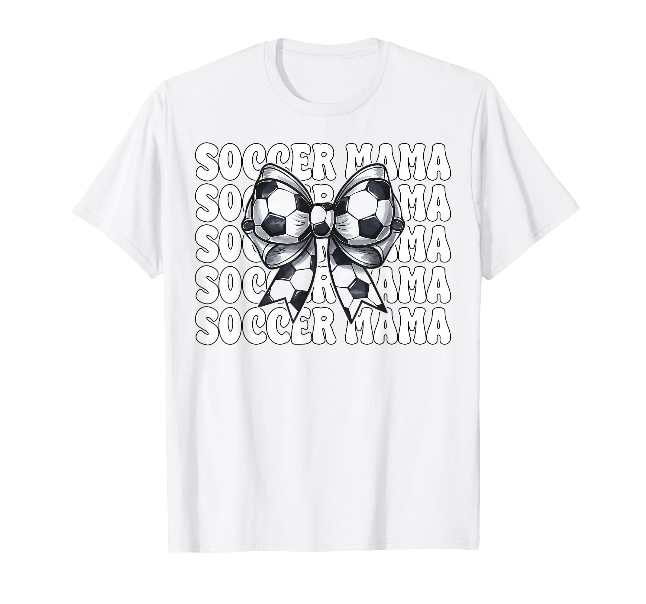 Soccer Mama Soccer Mom Mothers Day T-Shirt - Minimalist Print Unisex