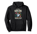 Sideline Social Club Floral Soccer Mom Hoodie - Trendy Graphic for Adults