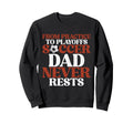 From Practice To Playoffs Soccer Sweatshirt - Unique Graphic for Adults